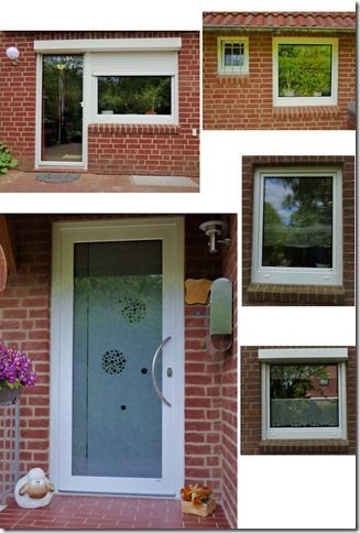 Fenster mit Rollläden